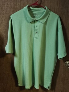 Grand Slam Collared Casual Short Sleeve Polo Shirt Adult Mens Size XL Lime Green - Picture 1 of 5