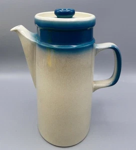 Cafetera Wedgwood Blue Pacific - Diseño alto descontinuado 24 cm - Imagen 1 de 9