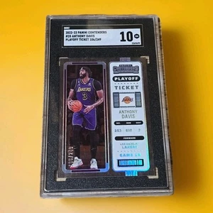 2022-23 Panini Contenders Anthony Davis Playoff Ticket #28 SGC 10 Gem Mint /249 - Picture 1 of 2