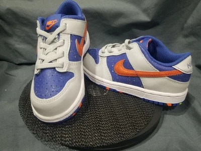 Nike Niños Pequeños Dunk Low (TD) Tenis Con Cordones Blanco Negro Talla 10 ¡NUEVO EN CAJA! Foto 1 de 4