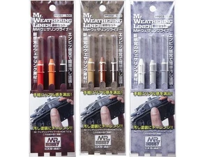 Mr Hobby Weathering Liner RUST For Creating Extra Depth To Your Model Kit - Picture 1 of 5