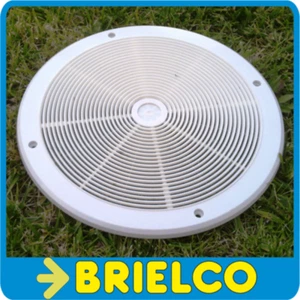 REJILLA DE TECHO BLANCA 280MM PARA ALTAVOZ DE 8 PULGAD SUJECION TORNILLOS BD7449 - Imagen 1 de 1