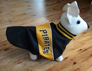 Chaqueta de nailon para perro de los piratas de Pittsburgh talla XXS talla original Bark Avenue - Imagen 1 de 1