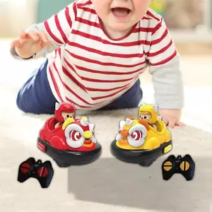 2x Remote Control Cars RC Bumper Cars Set for Kids Children Birthday Gift - Picture 1 of 7