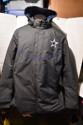 NFL Dallas Cowboys Nike Storm Fit On Field Ropa Chaqueta Gris Con Capucha Nueva con Etiquetas XXLT Foto 1 de 4