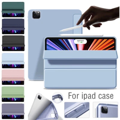 Stand Smart Cover For iPad 10/9/8/7/6/5th Gen Air 3 4 5th Pro 11 12.9 Flip Case - Image 1 of 4