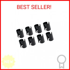 Wire Shelf Clips Shelving Sleeves - 16 Pack Shelf Lock Clips for 1" Post- Shelvi - Picture 1 of 2