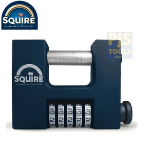 Squire CBW85 85mm 5 Ruote Combinazione Resistente Lucchetto di Sicurezza Tapparelle Cancelli - Foto 1 di 3