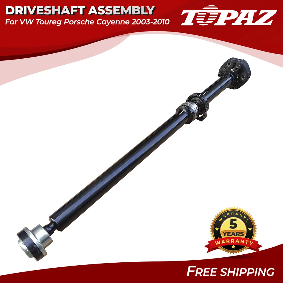 Conjunto de eixo de transmissão traseiro para VW Toureg Porsche Cayenne 2003-2010 7L6521102 - Imagem 1 de 4