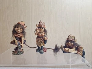 X3 Estatuillas de resina David Enterprises Longtailers de Anthony Fisher  - Imagen 1 de 15