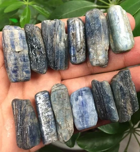 119g 12PCS Natural Blue KYANITE Quartz Crystal Specimen Rough ic1584 - Picture 1 of 9