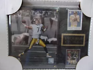 14X12 PLAQUE w/Nameplate "Ben Roethlisberger #7 Pittsburgh" Steelers Future HOF - Picture 1 of 1