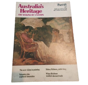 Vintage 1970 Australia's Heritage 'The Making of a Nation' Magazine Issue #68 - Picture 1 of 3