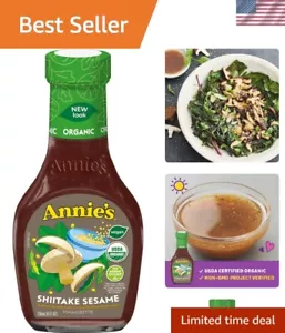 Elevate Your Salads with Annie's Organic Shiitake Sesame Vinaigrette - Picture 1 of 12