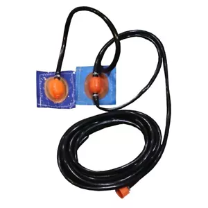 Doppelkopf Sprinkler Nebelschlauch für aufblasbare zweispurige Wasserrutsche Combos - Bild 1 von 6