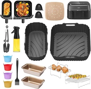 Airfryer Accessories for Philips Dual Basket 3000 & 5000 Series Kitchen Set - Picture 1 of 7