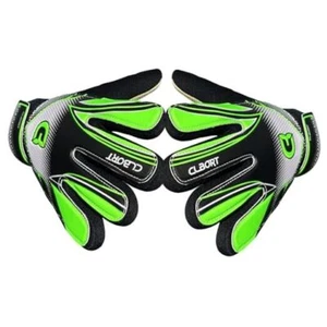 Soccer Goalie Gloves Youth Kids, Goalkeeper Gloves with Super Grip 5 Green - Picture 1 of 7