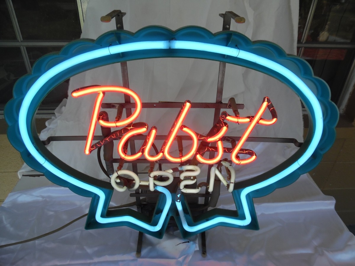 Vintage Pabst Blue Ribbon Sign for sale | eBay Vintage Pabst Blue Ribbon Sign for sale | eBay