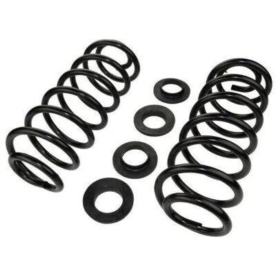 81479 Moog Juego de 2 muelles helicoidales traseros nuevos sedán para Lincoln Town Car Ford Par Foto 1 de 4