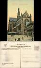 Postkaart Haarlem Groote Kerk of St Bavo. 1908