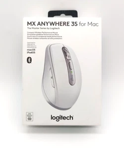 LOGITECH MX Anywhere 3S for Mac, kompakt, Bluetooth, kabellose Maus, Pale Grey - Bild 1 von 6