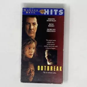 Outbreak VHS 1995 Dustin Hoffman Rene Russo Morgan Freeman Medical Disaster Film - Picture 1 of 23