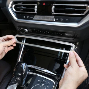 Car Center Console Volume Knob Frame Trim For BMW 3 Series G20 G28 2020 - Picture 1 of 5