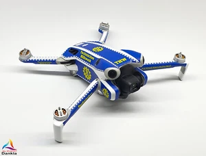 DJI MINI 4 PRO - SKIN - DESIGN: THW + 10x Akku- sowie DJI RC2 + RC-N2 Folie - Picture 1 of 10