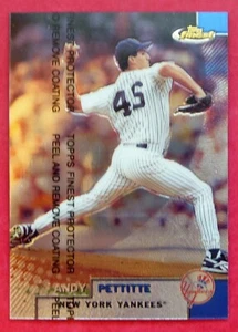 1999 Topps Finest Andy Pettitte #208 (Yankees) NM+ - Picture 1 of 1