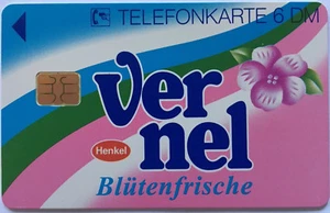 O 1610 10.95 6 DM Henkel Vernel Dufttelefonkarte Kunst nur 3600 Ex. Neu***Mint** - Bild 1 von 2