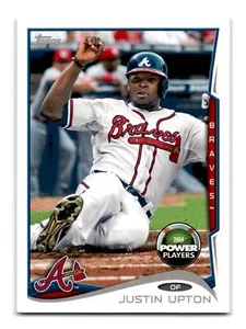 Justin Upton 2014 Topps Power Players #PP-57 Atlanta Braves NM-MINT - Picture 1 of 2