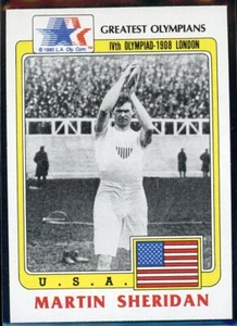 1983 Topps Greatest Olympians - Martin Sheridan #73 - Picture 1 of 2