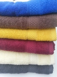 Guest Towels 100% Turkish Cotton  Small Hand Towel Face Cloth 40 x 60cm - Picture 1 of 18