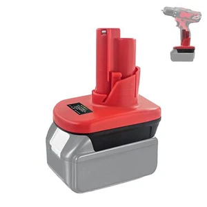 Replace Adapter for Makita 18V BatteryFor Milwaukee 12V Power Tool Diy - Imagen 1 de 14