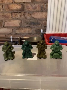 Topps TMNT Teenage Mutant NINJA TURTLES SET OF ALL 4 Candy CONTAINER - Picture 1 of 9