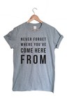 Take That Inspired Never Forget Lyrics T-shirt - Music Boy Band Group Fan Tee