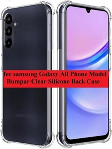 Przezroczyste etui na Samsung A15 A35 A55 A14 A54 5G Odporna na wstrząsy silikonowa osłona telefonu - Zdjęcie 1 z 9