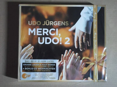 Udo Jürgens - Merci, Udo! 2 (Weihnachts-Edition, 3 CD) - Neuwertig! Selten! - Bild 1 von 3