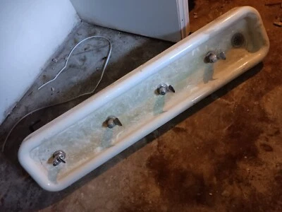 Vintage/Antique Cast Iron Drinking Fountain w/Porcelain Finish and 4 Heads  - Image 1 of 4