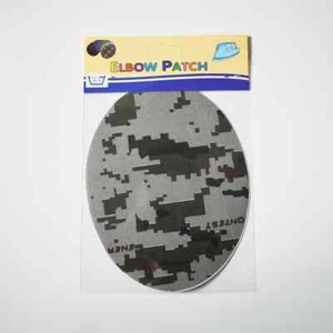 DOPPELPACK CAMO REPARATUR BÜGELN ODER AUFNÄHEN OVALE FLICKEN - Bild 1 von 2