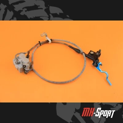 90 YZ250WR WR 250 1990 OEM Pinza de freno delantera soporte cilindro maestro Foto 1 de 4