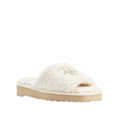 Chinelos femininos Ariat aconchegante chique biqueira quadrada creme difuso AR2697-101 - Imagem 1 de 4