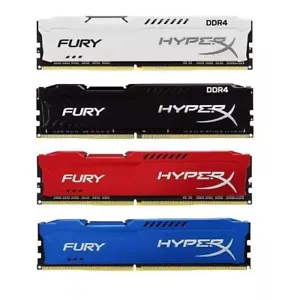 HyperX FURY RAM DDR4 16GB 8GB 32GB 4GB 3200 2666 2400 2133 Desktop Memory DIMM - Picture 1 of 11