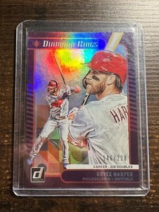 A113,771 - 2021 Donruss Career Stat Line #18 Bryce Harper DK/228