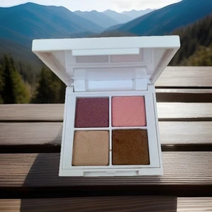 Clinique Colour Surge Eye Shadow Quad Beach Plum Strawberry Fudge Like Mink New - Picture 1 of 4