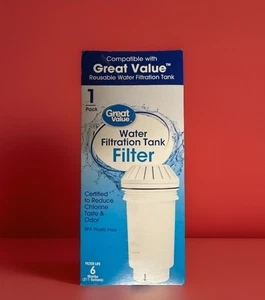 Great Value Water Filtration Tank Replacement Filter BRAND NEW BUY MORE & SAVE ! - Picture 1 of 6