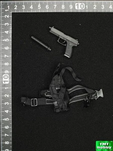 1:6 Scale DAM 93011 Navy Seal Riverine OPS Rifleman - MK23 Pistol w/ Holster - Picture 1 of 2