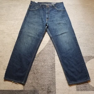 Vintage Levis SilverTab Jeans Mens 36x32 Blue Baggy Fit 90s Y2K Hip Hop Denim - Picture 1 of 13