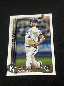 2025 Topps Serie 2 #421 Michael Wacha Kansas City Royals - Imagen 1 de 2