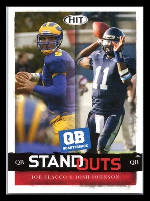 Sage Hit #66 2008 Joe Flacco/Josh Johnson Foto 1 de 2